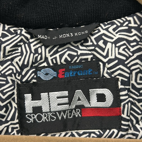 HEAD Ski Jacket Green Insulated Zip Snap Closure Pockets Winter Sports Womens - Picture 3 of 16